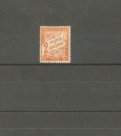 FRANCE STAMP TIMBRE TAXE N° 41 \" TYPE DUVAL 2F ROUGE-ORANGE \" NEUF Xx SUP - Otros & Sin Clasificación