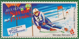 JEUX  OLYMPIQUES D'ALBERTVILLE 1992 : SKI ALPIN SLALOM - Olympic Games