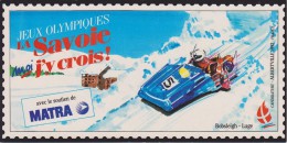 JEUX  OLYMPIQUES D'ALBERTVILLE 1992 : BOBSLEIGH - LUGE - Olympic Games