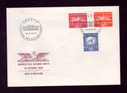 10 FDC SUISSE ANNEE 1959/62  - Y/T De SERVICE De N° 405 à 429 - COTE 19,00 €  (VOIR LES SCANS) - Altri & Non Classificati