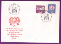 9 FDC SUISSE ANNEE 1963/76  - Y/T De SERVICE De N° 434 à 456 - COTE 26,00 €  (VOIR LES SCANS) - Autres & Non Classés