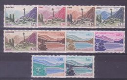 ANDORRE N° 158/64 \" PAYSAGES , 10 TP \" NEUFS Xx TTB - Other & Unclassified