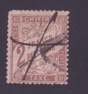 FRANCE TAXE 26 \" 2F MARRON \" OBLITERE TB - Other & Unclassified