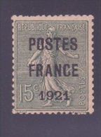 FRANCE PREOBLITERE 34 \" POSTES PARIS 1921 \" NEUF (x) TB - Andere & Zonder Classificatie