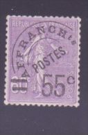 FRANCE PREOBLITERE 47 \"SEMEUSE 55c S. 60c\" NEUF Xx TTB - Other & Unclassified