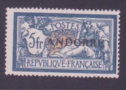 ANDORRE N°21\" MERSON 5F BLEU ET CHAMOIS \" NEUF Xx TTB - Other & Unclassified