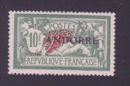 ANDORRE N°22 \" MERSON 10F VERT ET ROUGE \" NEUF Xx TTB - Other & Unclassified