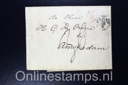 Germany, Complete Letter 1834 Cleve  Prussia To Amsterdam, Duitschland Over Nijmegen Cancel - Vorphilatelie