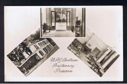 RB 988 - 1954 Real Photo Multiview Postcard - Baarn Netherlands - 15c Rate To Bristol - Baarn