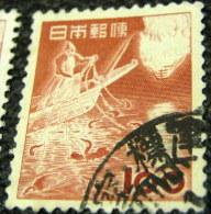 Japan 1952 Fishing With Japanese Cormorants 100y - Used - Gebruikt