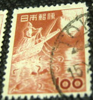 Japan 1952 Fishing With Japanese Cormorants 100y - Used - Oblitérés