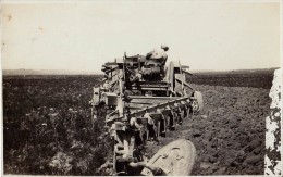 TRACTOR / TRACTEUR / SCHLEPPER - LA MOTOMECCANICA MILANO - CARTE VRAIE PHOTO / REAL PHOTO POSTCARD ~ 1920 - ´30 (q-008) - Traktoren