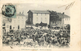 79 - COULOGNES-sur-L'AUTISE - Le Marché Des Bestiaux - (voir Scan Recto-verso) - Coulonges-sur-l'Autize