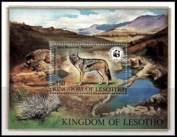 (019) Lesotho  1981  WWF Sheet / Bf / Bloc / Animals / Tiere / Dieren  ** / Mnh   Michel BL 12 - Lesotho (1966-...)