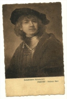 1909 - Italia - Cartolina Con Autoritratto Di Rembrandt 6/25 - Rembrandt