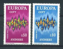 ANDORRE N° 217/18  \" EUROPA 1972 \" NEUFS XX TTB. - Other & Unclassified