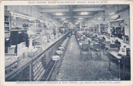Ohio Marietta Main Dining Room Leader Restaurant - Autres & Non Classés