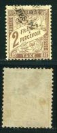 FRANCE TAXE N° 26  \" TYPE DUVAL  2F  MARRON \" OBLITERE TB - Other & Unclassified