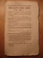 BULLETIN DES LOIS 1826 - MONTAUBAN - ABATTOIR LUNEVILLE - ROUTE ORANGE VALREAS - VAUCLUSE MEURTHE TARN ET GARONNE - Décrets & Lois