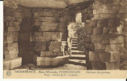 Nederbrakel -- Eaux  Minérales  Topbronnen. - Intérieur  Des  Grottes.  (2 Scans) - Brakel