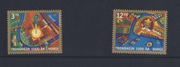 NORVEGE 1997 Trondheim Millenium  YVERT N°1216/17  NEUF MNH** - Unused Stamps