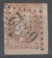 Emission De Bordeaux N° 43A (Variété, Filet Absent) Avec Oblitération Losange 6082 Bord De Feuille  TB - 1870 Ausgabe Bordeaux