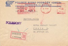 I4440 - Poland (1961) Warszawa 1: ORBIS Visit Poland - Storia Postale