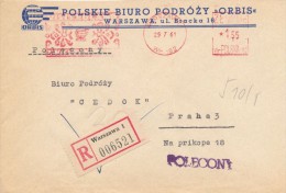 I4441 - Poland (1961) Warszawa 1: ORBIS Visit Poland - Covers & Documents