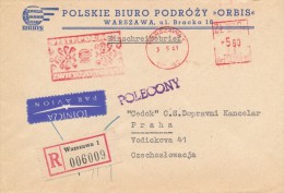 I4444 - Poland (1961) Warszawa 1: ORBIS Visit Poland - Cartas & Documentos