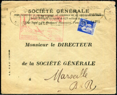FRANCE - N° 365 / LETTRE DE TOURCOING LE 15/2/1938, 1er VOL PARIS NICE , MULLER N° 421- B - Eerste Vluchten