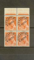 FRANCE STAMP TIMBRE PREOBLITERE 83 \"TYPE MERCURE 60c BLOC DE QUATRE\" NEUF Xx SUP - Sonstige & Ohne Zuordnung