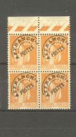 FRANCE STAMP TIMBRE PREOBLITERE N° 75 \" TYPE PAIX 80c BLOC DE 4 \" NEUF Xx SUP - Sonstige & Ohne Zuordnung