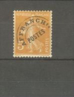 FRANCE STAMP TIMBRE PREOBLITERE N°50 \"SEMEUSE FOND PLEIN 5c ORANGE \" NEUF Xx TTB - Sonstige & Ohne Zuordnung