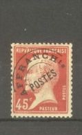 FRANCE STAMP TIMBRE PREOBLITERE N° 67 \" PASTEUR 45c ROUGE \" NEUF Xx TTB - Other & Unclassified