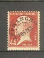 FRANCE STAMP TIMBRE PREOBLITERE N° 67 \" PASTEUR 45c ROUGE \" NEUF Xx TTB - Andere & Zonder Classificatie