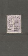 FRANCE STAMP TIMBRE PREOBLITERE N°47 \" SEMEUSE LIGNEE 55c. SUR 60c.\" NEUF Xx SUP - Other & Unclassified