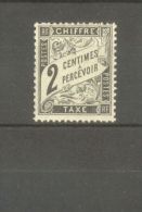 FRANCE STAMP TIMBRE TAXE N° 11 \"TYPE DUVAL 2c NOIR\" NEUF Xx SUP - Autres & Non Classés