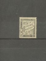 FRANCE STAMP TIMBRE TAXE N° 18 \"TYPE DUVAL 30c NOIR\" NEUF Xx TTB, SIGNE - Andere & Zonder Classificatie