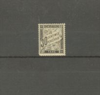 FRANCE STAMP TIMBRE TAXE N° 18 \"TYPE DUVAL 30c NOIR\" NEUF Xx A VOIR - Sonstige & Ohne Zuordnung