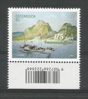 Österreich  2014 , 175 Jahre Traunseeschifffahrt - Postfrisch / Mint / MNH / (**) - Unused Stamps