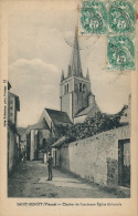 SAINT BENOIT - Clocher De L'Ancienne Eglise Abbatiale (animée) - Saint Benoît