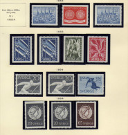 Suède (1953-54)  -  Lot De  Neufs** - Unused Stamps