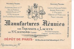 SAINT CHAMOND - Manufactures Réunies De Tresses Et Lacets - Saint Chamond