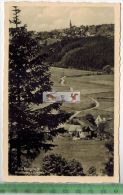 Die Bergstadt Altenberg -1941,  -Verlag: Hermann Schütze, Altenberg,  Postkarte  Mit Frankatur, Mit Stempel ALTENBERG - Altenberg