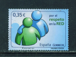 SPAIN  -  2011  Civic Duties  35c  Used As Scan - Used Stamps