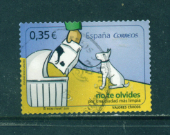 SPAIN  -  2011  Civic Duties  35c  Used As Scan - Used Stamps