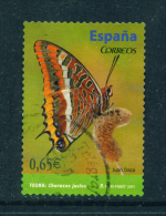 SPAIN  -  2011  Butterflies  65c  Used As Scan - Oblitérés