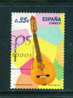 SPAIN  -  2011  Musical Instruments  35c  Used As Scan - Oblitérés