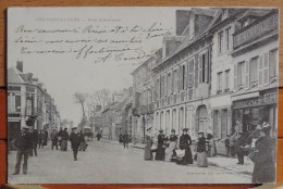 Cpa Dpt 60 -  Grandvilliers - Rue D'Amiens  - 1906 - Grandvilliers