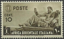 ITALIAN EASTERN AFRICA..1938..Michel # 4...MLH. - Africa Oriental Italiana